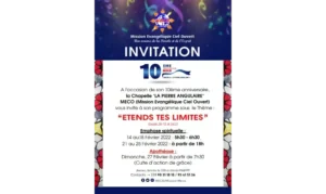 célébration des 10 ans de la chapelle La Pierre Angulaire de MECO